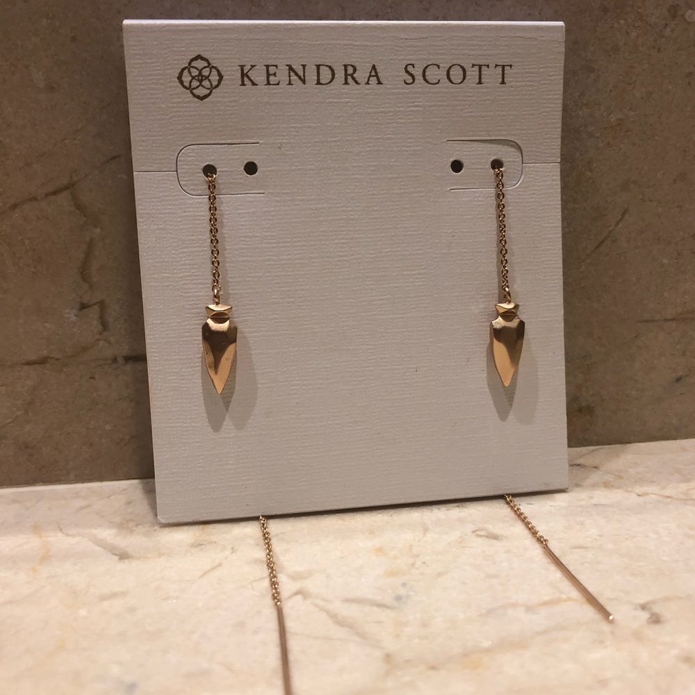 Kendra Scott Arrowhead Earrings